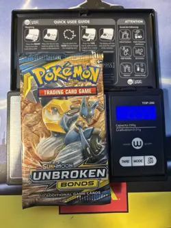 Pokemon TCG Sun & Moon Unbroken Bonds Booster Pack - HeavyU 22.54G - Image 1