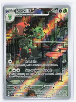 Scovillain 202/198 Scarlet & Violet Base Set Illustration Rare Pokemon TCG NM - Image 1