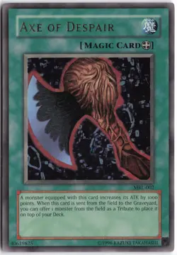 Yugioh - Axe of Despair MRL-002 Unlimited - Magic Ruler - Image 1