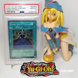 🔥L👀K🔥💎PSA 10💎2007 Yu-Gi-Oh PP01-EN008 DARK MAGIC CURTAIN🥈UNL✨HOLO🥩SCR💥14 - Image 1