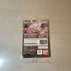 SEALED Bandai Namco One Piece CCG Monkey D. Luffy Holo US Voyage - Image 2