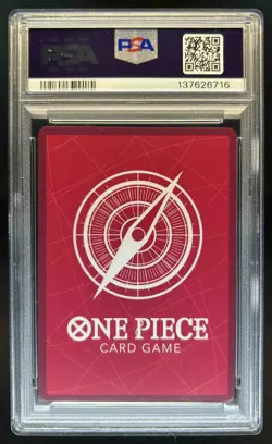 2025 One Piece EB03 Japanese Nefeltari Vivi Alternate Art #EB03-001 PSA 9 MINT - Image 2