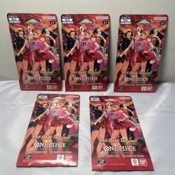 One Piece TCG Heroines EB-03 Extra Booster | 5 pack lot | BRAND NEW/SEALED - Image 1