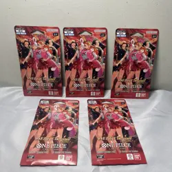 One Piece TCG Heroines EB-03 Extra Booster | 5 pack lot | BRAND NEW/SEALED - Image 4