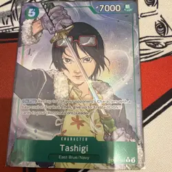 One Piece CCG Bandai Tashigi OP12-031 Alt Art - Image 1