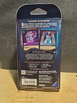 Disney Lorcana: Rise of the Floodborn Starter Deck - Amethyst Steel Sealed - Image 2