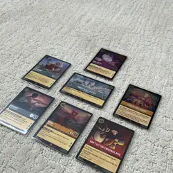 Disney Lorcana TCG RARE R COLD FOILS Mint Holo’s Pack Fresh Cards Lot FS - Image 2