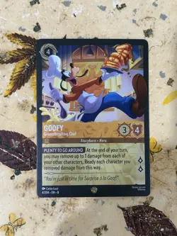 Goofy Groundbreaking Chef Lorcana Reign of Jafar 4/204 Legendary Cold Foil - Image 1