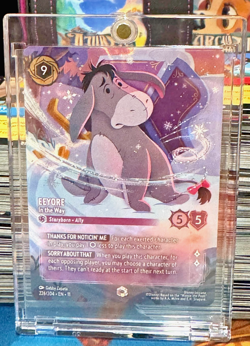 Disney Lorcana TCG Winterspell Eeyore - In the Way (Enchanted) 226/204 Near Mint - Image 1
