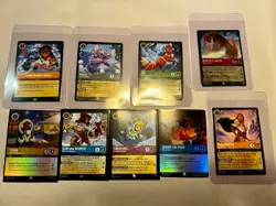 Disney Lorcana Winterspell Singles Lot - Ohana Means Family, Angel, Epics + - Image 1