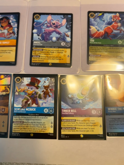 Disney Lorcana Winterspell Singles Lot - Ohana Means Family, Angel, Epics + - Image 2