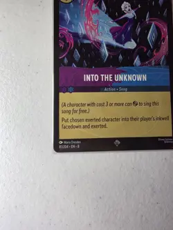 Disney Lorcana Reign Of Jafar - Elsa Into The Unknown 81/204 - Super Rare - Image 5