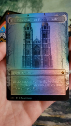 The Tabernacle at Pendrell Vale FOIL Proxy Playtest Card Custom Fantasy Art - Image 2