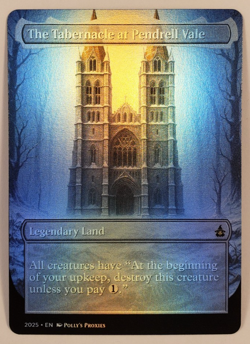 The Tabernacle at Pendrell Vale FOIL Proxy Playtest Card Custom Fantasy Art - Image 4