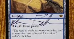 MTG Scepter of Insight -Artist Signed - Conflux Magic the Gathering Card #33 - Image 2