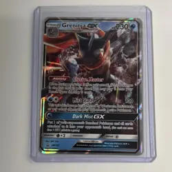 Pokemon Greninja GX SM197 Promo Holo Card, Stage 2, HP230, Water Type - Image 1