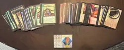 Lot Of 100 Assorted Vintage Harry Potter Trading Card Game Cards Lot #2 - Image 1