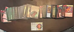 Lot Of 100 Assorted Vintage Harry Potter Trading Card Game Cards Lot #1 - Image 1