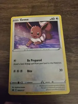 Eevee SWSH127 SWSH: Sword & Shield Promo Cards Holo - Image 1