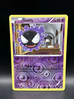Reverse Holo Gastly 58/162 - Pokemon BREAKthrough Card - HP - Image 1
