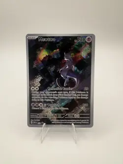 Pokemon Mewtwo 052 Scarlet & Violet Promo Holo Card English - Image 1
