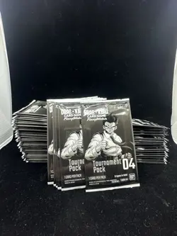 Dragon Ball Super Card Game Fusion World Tournament Pack Vol 04 - LOT of 143 - Image 1