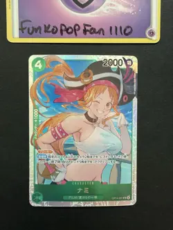 Nami OP14-031 SR The Azure Sea's Seven ONE PIECE Card Game Japanese NM - Image 1