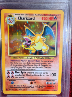 PSA 9 CHARIZARD HOLO 4/102 | Base Set WOTC Graded Pokemon Card - Image 4