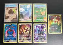 Pokemon TCG Card Lot of 7 - Illustration Rare, Black Star Promo - SWSH Near Mint - Image 1