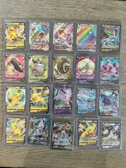 Pokemon TCG Card Lot #16 - 20 Card Lot - V & VMAX Cards - Multiple Sets - Image 1