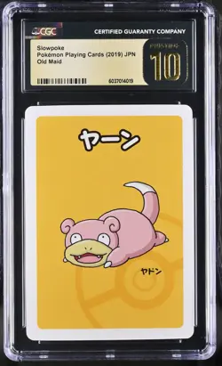 Slowpoke Old Maid Pokemon Playing Cards Jpn CGC 10 Pristine *019 - Image 1