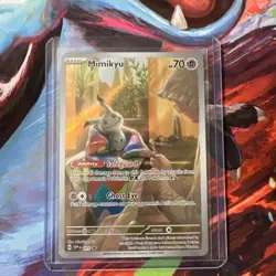 Pokemon TCG Mimikyu Scarlet & Violet Promo Card 075/Promo - Image 1