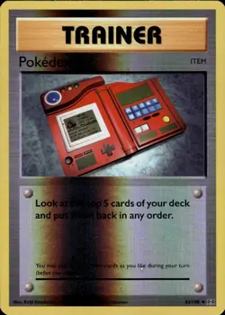 Pokedex Uncommon XY Evolutions 82/108 Item Reverse Holo Pokemon Card - Image 1