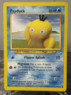 Pokemon Card - Psyduck Neo Destiny 79/105 Common - MP - Image 1