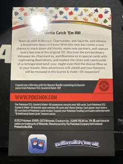 Pokemon 151 Booster Bundle, 6 Packs per Box, 10 Cards per, Factory Sealed, New 820650853210 - Image 2