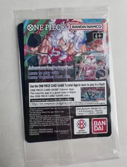 One Piece Monkey D. Luffy US Voyage College Basketball Promo Card - New - Mint - Image 2