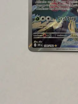 Pokemon TCG Cynthia's Roserade IR Destined Rivals Card 184/182 NM Condition - Image 4