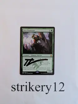 1x Den Protector – Dragons of Tarkir – Signed by Viktor Titov – MTG - Image 1