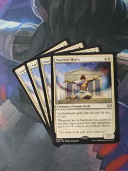 Starfield Mystic x 4 | 7% Off 2+ | Duskmourn | NM MTG - Image 1