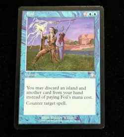 Foil Prophecy Bradley Williams 34/143 x1 LP MTG - English Counterspell Uncommon - Image 1