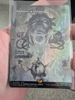 Darkness of Eternity Dark Ritual (Showcase) Final Fantasy: Through the Ages Foil - Image 1