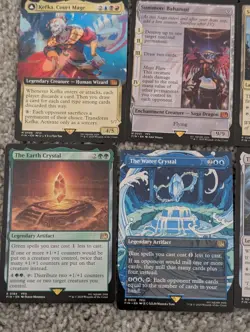 Final Fantasy MTG Mythic & Legendary Lot (9) Summon: Bahamut Kefka Water Crystal - Image 3