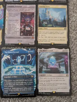 Final Fantasy MTG Mythic & Legendary Lot (9) Summon: Bahamut Kefka Water Crystal - Image 4