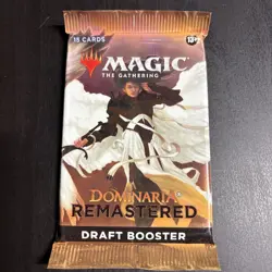 MTG Dominaria Remastered Draft Booster Pack - NEW AND SEALED - Image 1