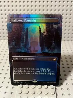 Hallowed Fountain (Borderless) Ravnica Remastered Foil - Image 1
