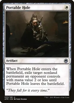Portable Hole U Foil #33 | Adventures in the Forgotten Realms AFR | MTG - Image 1
