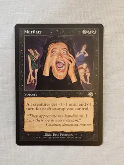 NM Mutilate Torment Mtg Magic the Gathering - Image 1