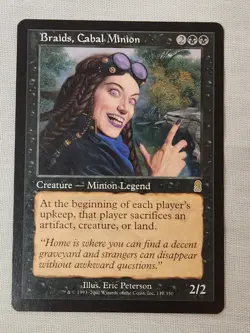 NM Braids, Cabal Minion Odyssey Mtg Magic the Gathering - Image 1
