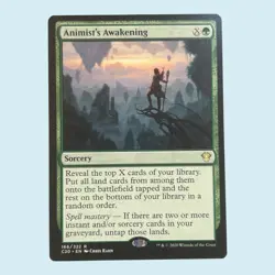 Animist’s Awakening, Commander 2020, NM Near Mint, Magic the Gathering MTG - Image 1
