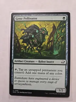 Gene Pollinator - Edge of Eternities - NM - Common - Artifact Creature - Image 1